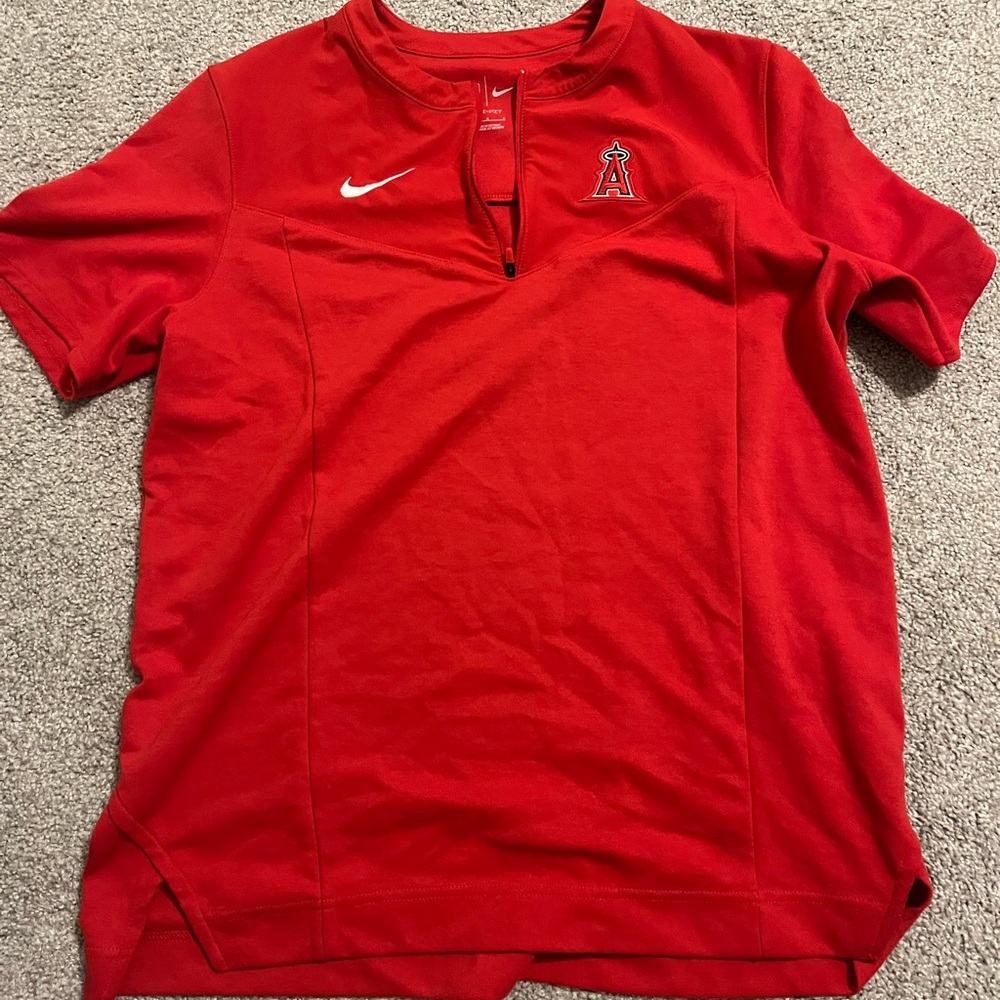 Los Angeles angels Nike dri fit top